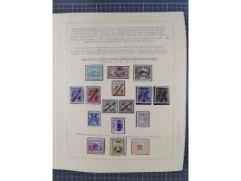 1859/1975 (ca.), postfrische/ungebrauchte und gestempelte Themensammlung “Der imperialistische Weltkrieg 1914/18”, inkl. Kolo