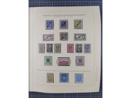 1859/1975 (ca.), postfrische/ungebrauchte und gestempelte Themensammlung “Der imperialistische Weltkrieg 1914/18”, inkl. Kolo