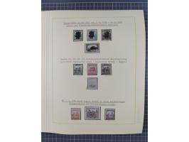 1859/1975 (ca.), postfrische/ungebrauchte und gestempelte Themensammlung “Der imperialistische Weltkrieg 1914/18”, inkl. Kolo