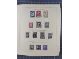 1859/1975 (ca.), postfrische/ungebrauchte und gestempelte Themensammlung “Der imperialistische Weltkrieg 1914/18”, inkl. Kolo