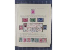 1859/1975 (ca.), postfrische/ungebrauchte und gestempelte Themensammlung “Der imperialistische Weltkrieg 1914/18”, inkl. Kolo