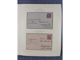 1859/1975 (ca.), postfrische/ungebrauchte und gestempelte Themensammlung “Der imperialistische Weltkrieg 1914/18”, inkl. Kolo