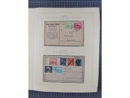 1859/1975 (ca.), postfrische/ungebrauchte und gestempelte Themensammlung “Der imperialistische Weltkrieg 1914/18”, inkl. Kolo