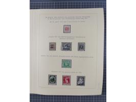 1859/1975 (ca.), postfrische/ungebrauchte und gestempelte Themensammlung “Der imperialistische Weltkrieg 1914/18”, inkl. Kolo