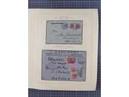 1859/1975 (ca.), postfrische/ungebrauchte und gestempelte Themensammlung “Der imperialistische Weltkrieg 1914/18”, inkl. Kolo