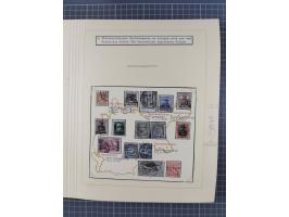 1859/1975 (ca.), postfrische/ungebrauchte und gestempelte Themensammlung “Der imperialistische Weltkrieg 1914/18”, inkl. Kolo