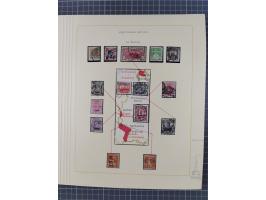 1859/1975 (ca.), postfrische/ungebrauchte und gestempelte Themensammlung “Der imperialistische Weltkrieg 1914/18”, inkl. Kolo