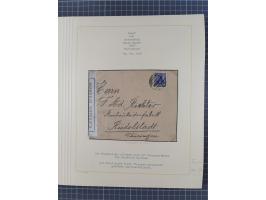 1859/1975 (ca.), postfrische/ungebrauchte und gestempelte Themensammlung “Der imperialistische Weltkrieg 1914/18”, inkl. Kolo