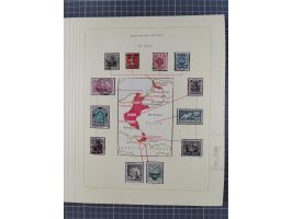 1859/1975 (ca.), postfrische/ungebrauchte und gestempelte Themensammlung “Der imperialistische Weltkrieg 1914/18”, inkl. Kolo