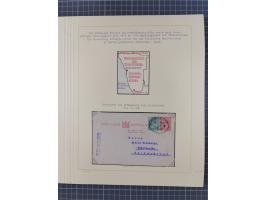 1859/1975 (ca.), postfrische/ungebrauchte und gestempelte Themensammlung “Der imperialistische Weltkrieg 1914/18”, inkl. Kolo