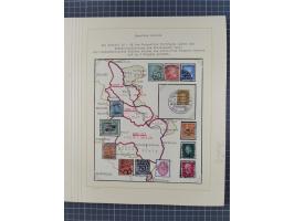 1859/1975 (ca.), postfrische/ungebrauchte und gestempelte Themensammlung “Der imperialistische Weltkrieg 1914/18”, inkl. Kolo