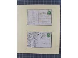 1859/1975 (ca.), postfrische/ungebrauchte und gestempelte Themensammlung “Der imperialistische Weltkrieg 1914/18”, inkl. Kolo