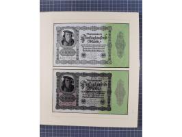 1859/1975 (ca.), postfrische/ungebrauchte und gestempelte Themensammlung “Der imperialistische Weltkrieg 1914/18”, inkl. Kolo