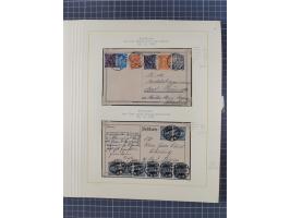 1859/1975 (ca.), postfrische/ungebrauchte und gestempelte Themensammlung “Der imperialistische Weltkrieg 1914/18”, inkl. Kolo