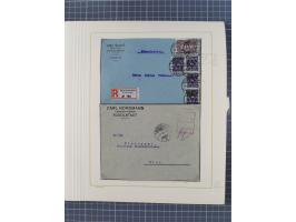 1859/1975 (ca.), postfrische/ungebrauchte und gestempelte Themensammlung “Der imperialistische Weltkrieg 1914/18”, inkl. Kolo