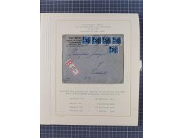 1859/1975 (ca.), postfrische/ungebrauchte und gestempelte Themensammlung “Der imperialistische Weltkrieg 1914/18”, inkl. Kolo