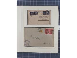 1859/1975 (ca.), postfrische/ungebrauchte und gestempelte Themensammlung “Der imperialistische Weltkrieg 1914/18”, inkl. Kolo