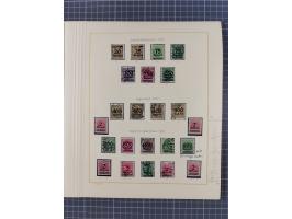 1859/1975 (ca.), postfrische/ungebrauchte und gestempelte Themensammlung “Der imperialistische Weltkrieg 1914/18”, inkl. Kolo