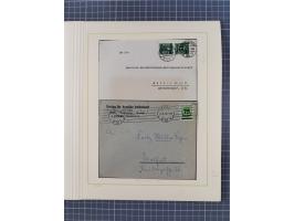 1859/1975 (ca.), postfrische/ungebrauchte und gestempelte Themensammlung “Der imperialistische Weltkrieg 1914/18”, inkl. Kolo