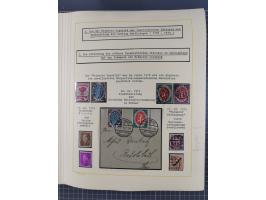 1859/1975 (ca.), postfrische/ungebrauchte und gestempelte Themensammlung “Der imperialistische Weltkrieg 1914/18”, inkl. Kolo