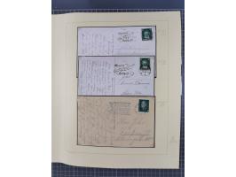 1859/1975 (ca.), postfrische/ungebrauchte und gestempelte Themensammlung “Der imperialistische Weltkrieg 1914/18”, inkl. Kolo