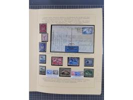 1859/1975 (ca.), postfrische/ungebrauchte und gestempelte Themensammlung “Der imperialistische Weltkrieg 1914/18”, inkl. Kolo