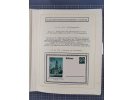 1859/1975 (ca.), postfrische/ungebrauchte und gestempelte Themensammlung “Der imperialistische Weltkrieg 1914/18”, inkl. Kolo