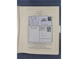 1859/1975 (ca.), postfrische/ungebrauchte und gestempelte Themensammlung “Der imperialistische Weltkrieg 1914/18”, inkl. Kolo