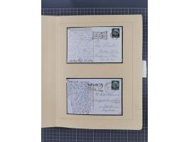 1859/1975 (ca.), postfrische/ungebrauchte und gestempelte Themensammlung “Der imperialistische Weltkrieg 1914/18”, inkl. Kolo