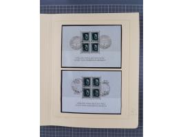 1859/1975 (ca.), postfrische/ungebrauchte und gestempelte Themensammlung “Der imperialistische Weltkrieg 1914/18”, inkl. Kolo