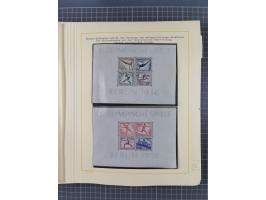 1859/1975 (ca.), postfrische/ungebrauchte und gestempelte Themensammlung “Der imperialistische Weltkrieg 1914/18”, inkl. Kolo