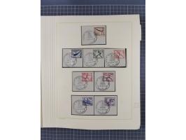 1859/1975 (ca.), postfrische/ungebrauchte und gestempelte Themensammlung “Der imperialistische Weltkrieg 1914/18”, inkl. Kolo