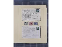 1859/1975 (ca.), postfrische/ungebrauchte und gestempelte Themensammlung “Der imperialistische Weltkrieg 1914/18”, inkl. Kolo