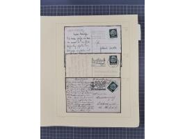 1859/1975 (ca.), postfrische/ungebrauchte und gestempelte Themensammlung “Der imperialistische Weltkrieg 1914/18”, inkl. Kolo