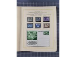 1859/1975 (ca.), postfrische/ungebrauchte und gestempelte Themensammlung “Der imperialistische Weltkrieg 1914/18”, inkl. Kolo