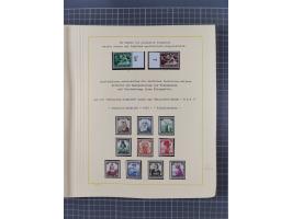 1859/1975 (ca.), postfrische/ungebrauchte und gestempelte Themensammlung “Der imperialistische Weltkrieg 1914/18”, inkl. Kolo