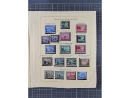 1859/1975 (ca.), postfrische/ungebrauchte und gestempelte Themensammlung “Der imperialistische Weltkrieg 1914/18”, inkl. Kolo