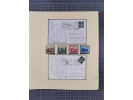 1859/1975 (ca.), postfrische/ungebrauchte und gestempelte Themensammlung “Der imperialistische Weltkrieg 1914/18”, inkl. Kolo