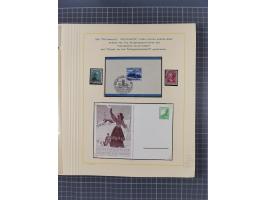 1859/1975 (ca.), postfrische/ungebrauchte und gestempelte Themensammlung “Der imperialistische Weltkrieg 1914/18”, inkl. Kolo