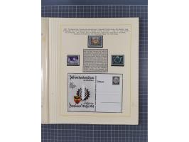 1859/1975 (ca.), postfrische/ungebrauchte und gestempelte Themensammlung “Der imperialistische Weltkrieg 1914/18”, inkl. Kolo