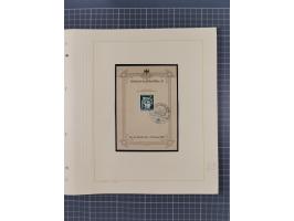 1859/1975 (ca.), postfrische/ungebrauchte und gestempelte Themensammlung “Der imperialistische Weltkrieg 1914/18”, inkl. Kolo