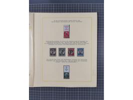 1859/1975 (ca.), postfrische/ungebrauchte und gestempelte Themensammlung “Der imperialistische Weltkrieg 1914/18”, inkl. Kolo