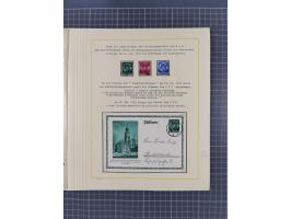 1859/1975 (ca.), postfrische/ungebrauchte und gestempelte Themensammlung “Der imperialistische Weltkrieg 1914/18”, inkl. Kolo