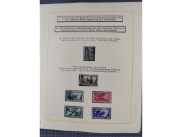 1859/1975 (ca.), postfrische/ungebrauchte und gestempelte Themensammlung “Der imperialistische Weltkrieg 1914/18”, inkl. Kolo