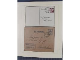 1859/1975 (ca.), postfrische/ungebrauchte und gestempelte Themensammlung “Der imperialistische Weltkrieg 1914/18”, inkl. Kolo