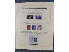 1859/1975 (ca.), postfrische/ungebrauchte und gestempelte Themensammlung “Der imperialistische Weltkrieg 1914/18”, inkl. Kolo