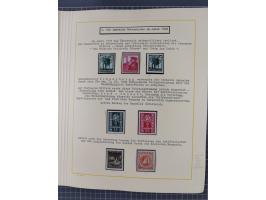 1859/1975 (ca.), postfrische/ungebrauchte und gestempelte Themensammlung “Der imperialistische Weltkrieg 1914/18”, inkl. Kolo