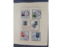 1859/1975 (ca.), postfrische/ungebrauchte und gestempelte Themensammlung “Der imperialistische Weltkrieg 1914/18”, inkl. Kolo