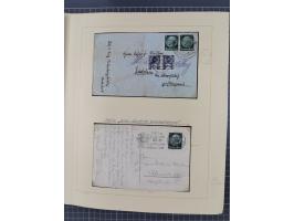 1859/1975 (ca.), postfrische/ungebrauchte und gestempelte Themensammlung “Der imperialistische Weltkrieg 1914/18”, inkl. Kolo