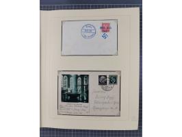 1859/1975 (ca.), postfrische/ungebrauchte und gestempelte Themensammlung “Der imperialistische Weltkrieg 1914/18”, inkl. Kolo